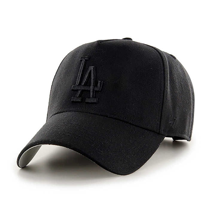 47 Brand Los Angeles Dodgers MLB MVP DT Snapback Black/Black OSFM B-MPDTP12WBP-BKB