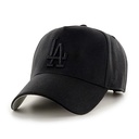 47 Brand Los Angeles Dodgers MLB MVP DT Snapback Black/Black OSFM B-MPDTP12WBP-BKB