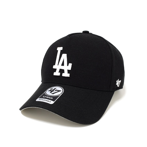 [193234937065] 47 Brand Los Angeles Dodgers MLB MVP DT Snapback Black/White OSFM B-MPDTP12WBP-BKA