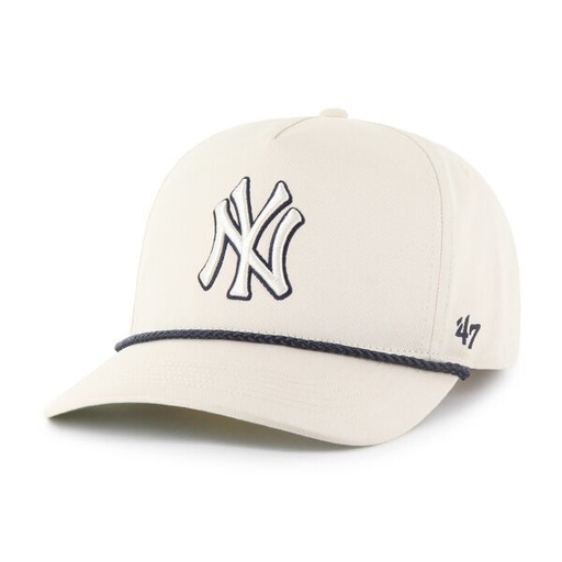 [198589491026] 47 Brand New York Yankees Hitch Rope Natural OSFM