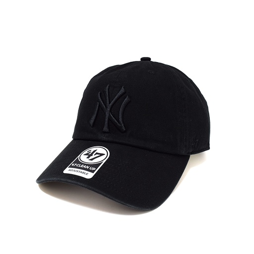 [673106829389] 47 Brand New York Yankees MLB 47 Clean Up Core Black/Black OSFM B-RGW17GWS-BKI