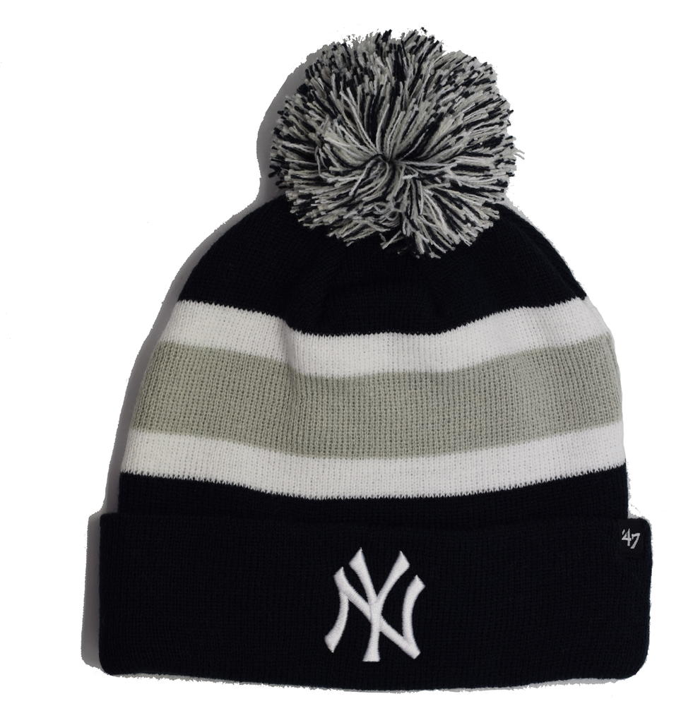 47 Brand New York Yankees MLB Breakaway Navy/Grey OSFM B-BRKAW17ACE-NY