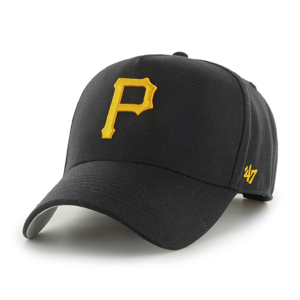 47 Brand Pittsburgh Pirates MLB MVP DT Snapback Black OSFM B-MPDTP20WBP-BKA