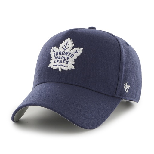 [195000669279] 47 Brand Toronto Maple Leafs NHL MVP DT Snapback Navy OSFM H-MPDTP18WBP-LN