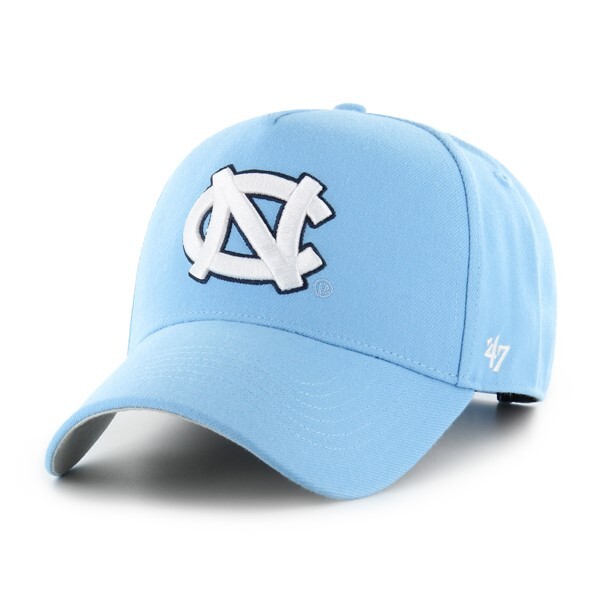 47 Brand UNC Tar Heels NCAA MVP DT Snapback Core Columbia Blue OSFM C-MPDTP1098WBP-CO