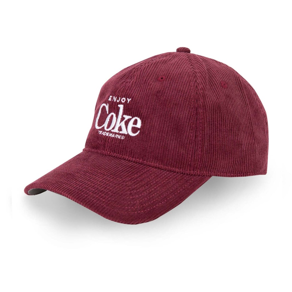 American Needle Coca-Cola Cord Slouch Maroon OSFA