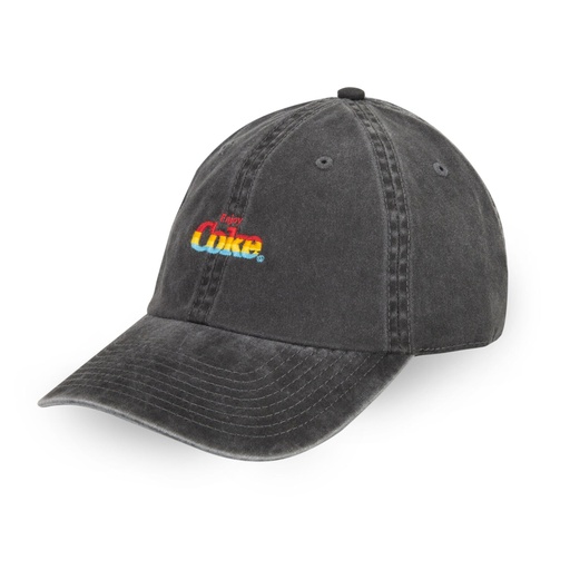 [9358517031644] American Needle Coca-Cola Raglan Multi Wash Black OSFM