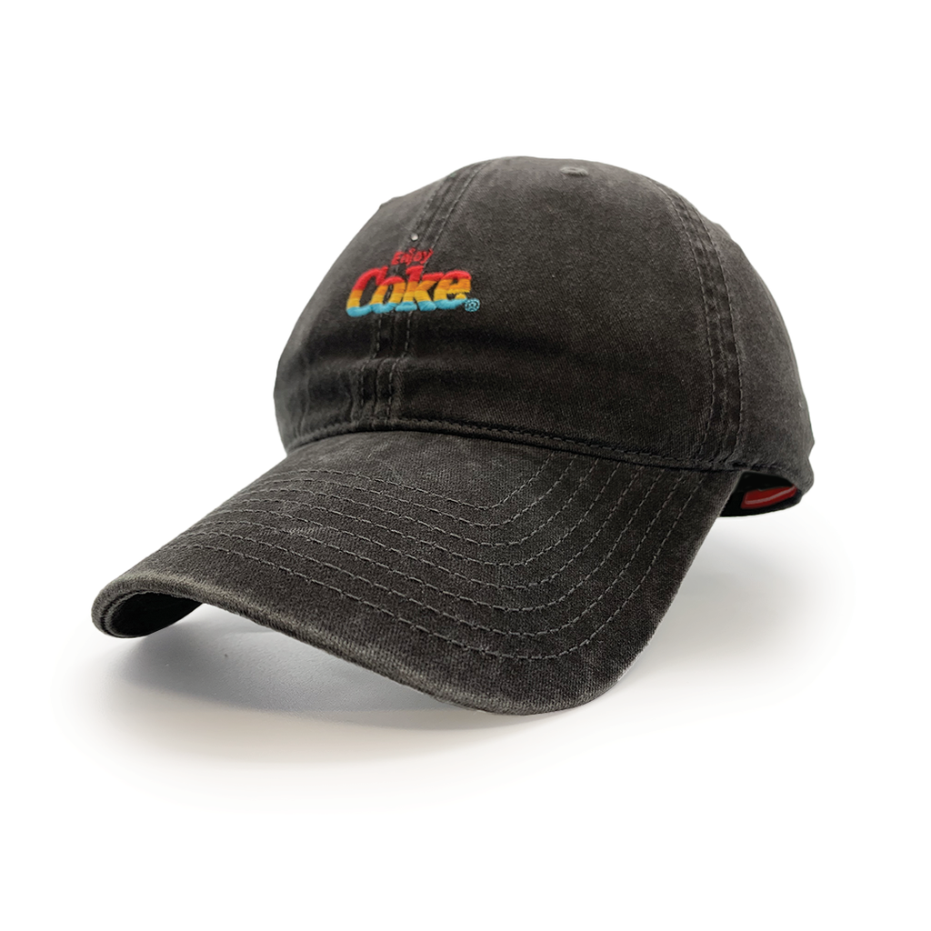 American Needle Coca-Cola Raglan Wash Black OSFA ACOC041-BLK-OSFA