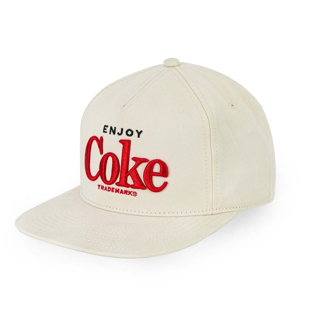 American Needle Enjoy Coke Coachella Off White OSFA