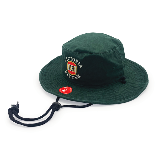 [9358517017808] American Needle Victoria Bitter Wide Brim Bucket Dark Green OSFA
