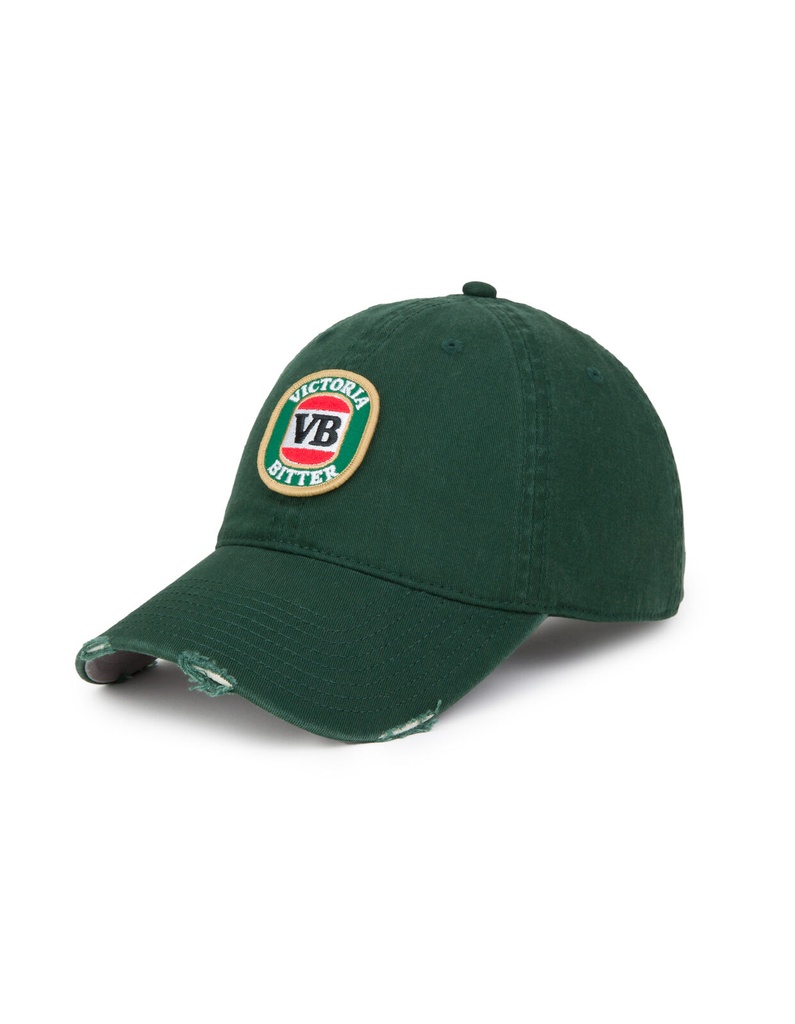 American Needle Victoria Bitter Distressed Ball Park Retro Dark Green OSFM