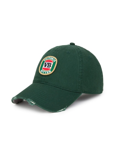 [9358517031347] American Needle Victoria Bitter Distressed Ball Park Retro Dark Green OSFM