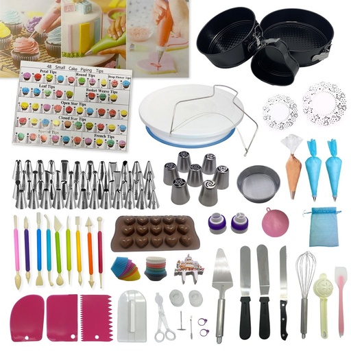 [9340457027443] Cake Decorating Kit | 500pcs