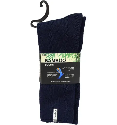 [9318557704144] Bamboo Socks (11-14, Work)