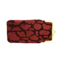 BrightEyes VCS9934 Snake Skin Metal Clip Case 