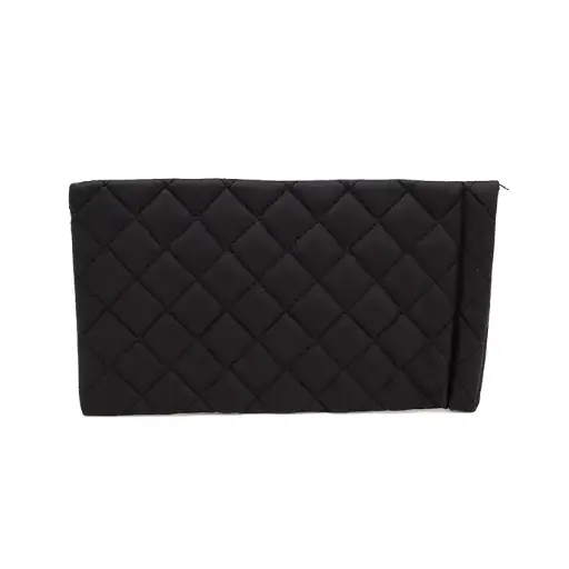 [9337217027331] BrightEyes VCS998 Quilted Large Frog Mouth Case (Black)