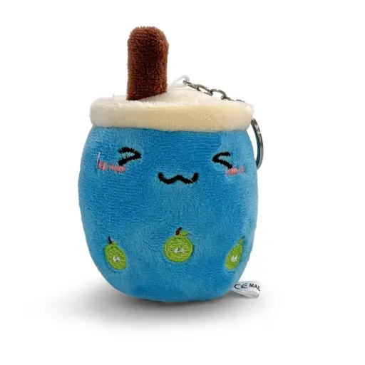 [9340457032300] Mini Mates Bubble Tea Keyrings Plush | 11cm (Blue)