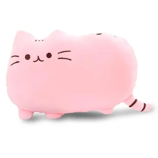 [9340457033376] Mini Mates Cat Cushion Large Plush | 27cm (Pink)
