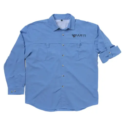 [9323263041728] Mako AMK5000 M600 Blue Shirt (L)