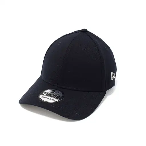 [195953590750] New Era Blank 39Thirty Essential Core (Navy, S/M)