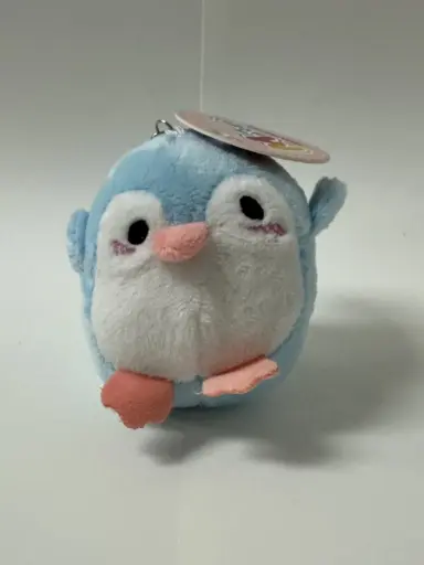 [9340457031228] Mini Mates Penguin Keyrings Plush | 10cm (Blue)