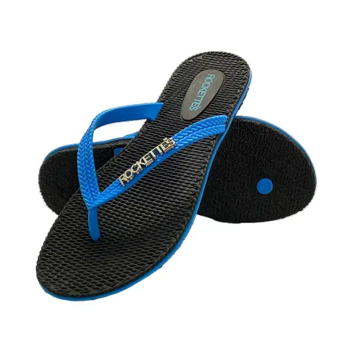 [rweaveblkblu07] Rockette's Platinum Weave (Black/Blue, 07)