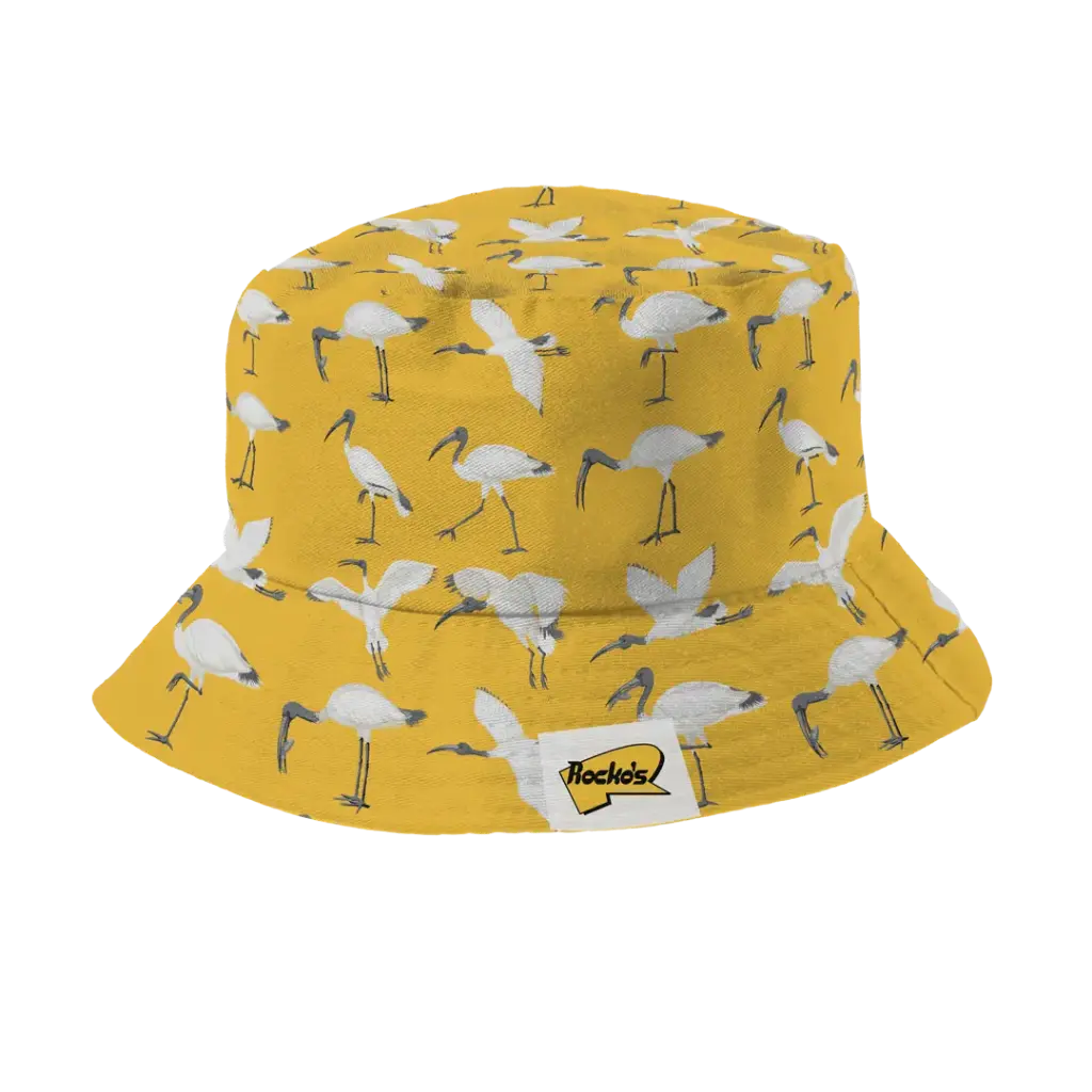 Rocko's Bucket Hat Ibis Yellow