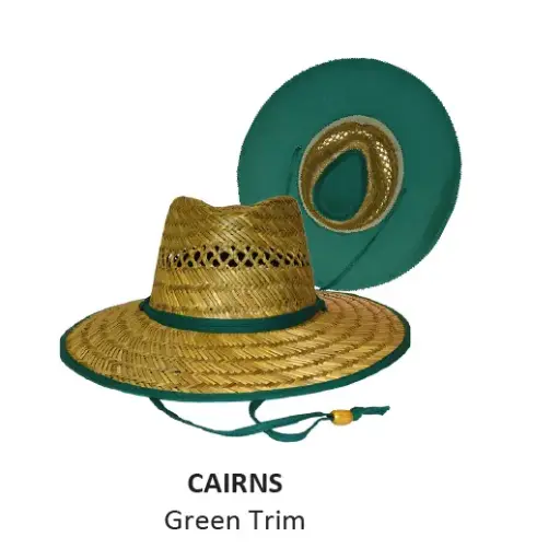 [9337217026563] Rocko's Straw Hat Essential Range  (Green, Cairns)