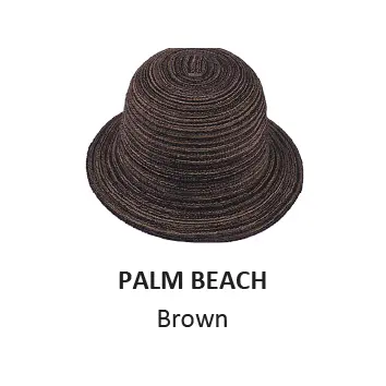 [9340457004673] Rocko's Straw Hat Mid Range (Brown, Palm Beach)