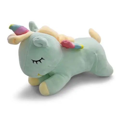 [9340457032638] Mini Mates Sleepy Unicorn Large Plush |  27cm (Blue)