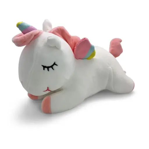 [9340457032645] Mini Mates Sleepy Unicorn Large Plush |  27cm (White)