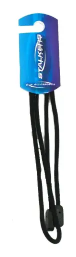 [9337217035473] Stalkers Gorilla Grip Sunglass Cord (Black)