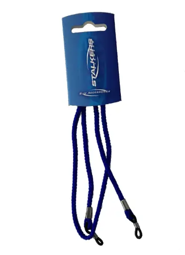 [9337217035909] Stalkers Thin Nylon Sunglass Cord (Blue)