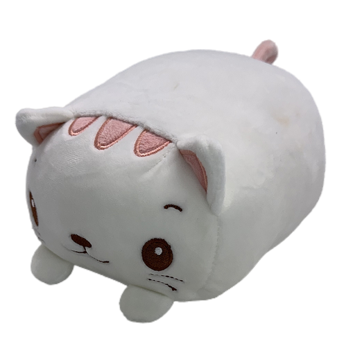 [9340457032423] Mini Mates Cat Medium Plush | White | 19cm