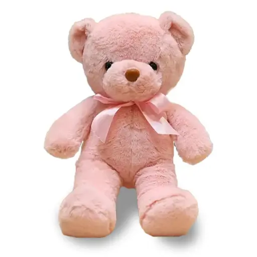 [9340457033307] Mini Mates Teddy Bear Large Plush | 25cm (Light Pink)