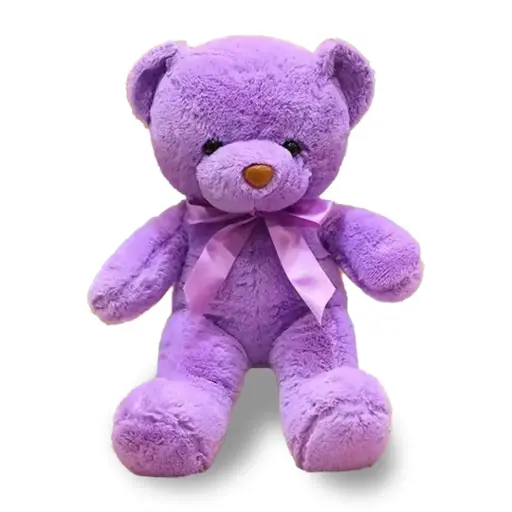 [9340457033314] Mini Mates Teddy Bear Large Plush | 25cm (Purple)
