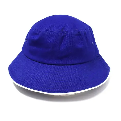 [9337217007777] Urban Zoo AH695 Bucket Hat  (Royal/White, S/M)