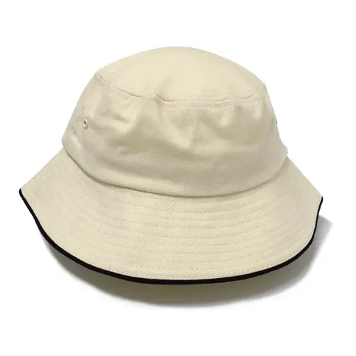 [9337217007883] Urban Zoo AH695 Bucket Hat  (Natural/Navy, L/XL)