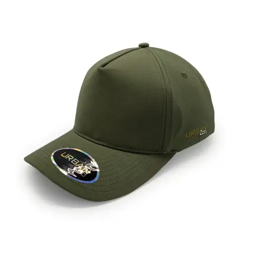 [9358517018126] Urban Zoo The Bronx 103 A-Frame Snapback OSFA (Olive)