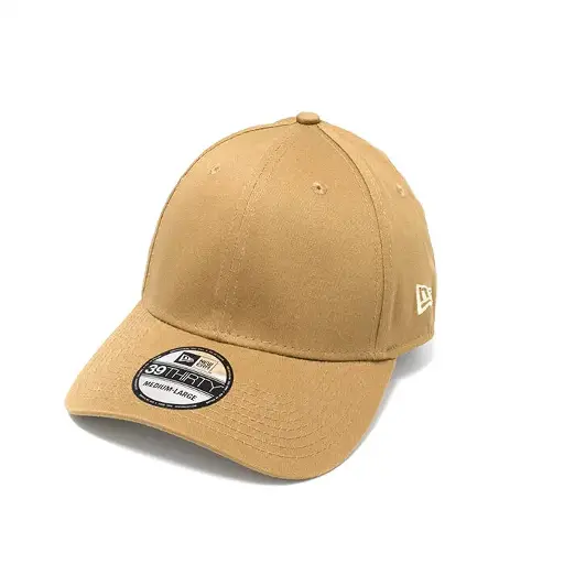 [195953590828] New Era Blank 39Thirty Essential Core (Beige, M/L)