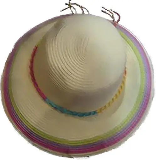 [9340457004802] Rocko's Straw Hat Mid Range (Purple, Maleny)
