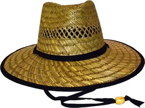 [9340457005014] Rocko's Straw Hat Premium Range (Black, Cairns)