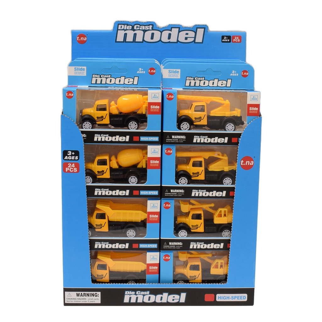 Diecast Single Construction Vehicle