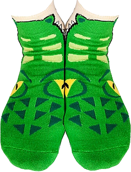 Feet Speak Croc Socks