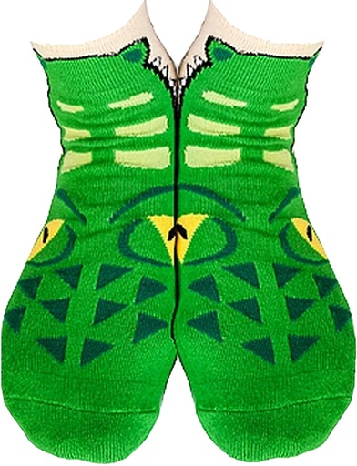 [9318051128057] Feet Speak Croc Socks