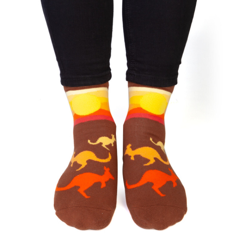 Feet Speak Kangaroo Socks