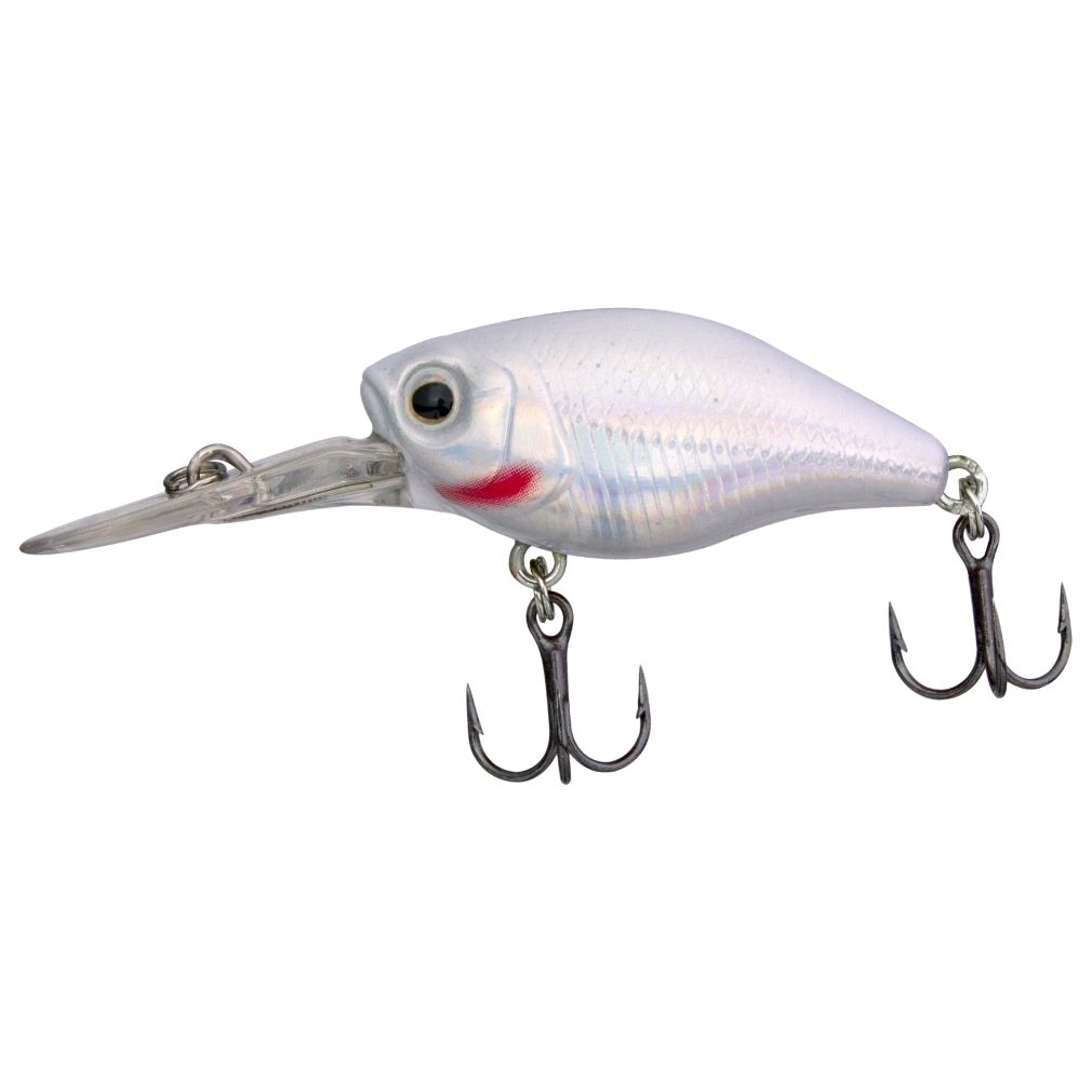 FishArt Fat Boy Floating Crankbait Fishing Lure | 38mm 4g | Pearly Sliver