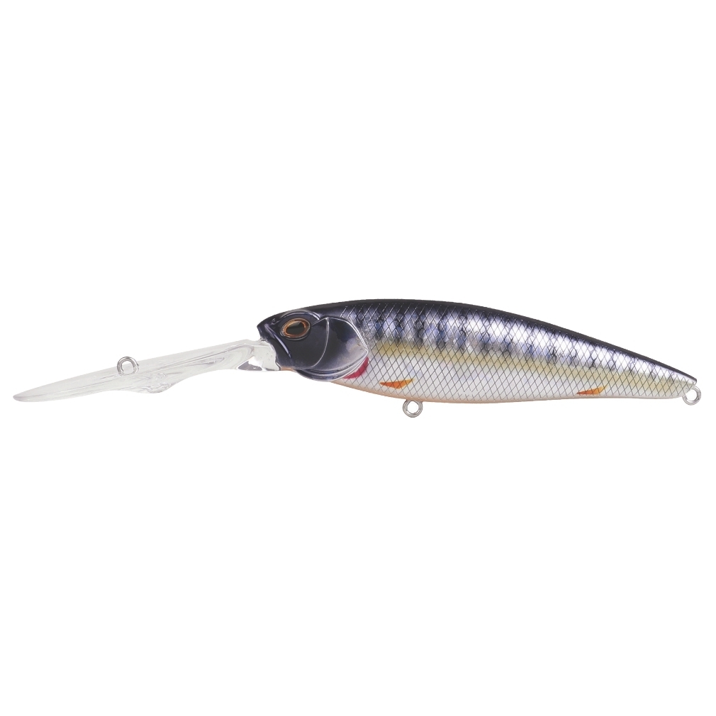 FishArt Hydra Floating Crank Bait Fishing Lure | 102mm 22g | Black Face Shad