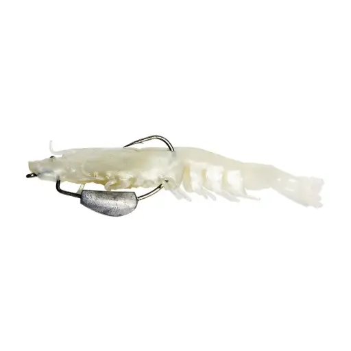 [8887114095861] FishArt Supa Shrimp | 3.5" 12g | Ghost