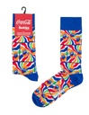 Foot-ies Fanta Organic Cotton Socks 70's Blue/Orange Size 8 to 13